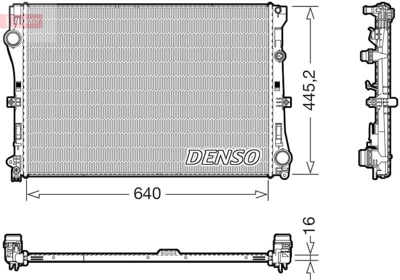 Radiator, engine cooling DRM17118