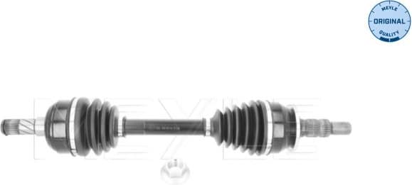 Drive Shaft MEYLE-ORIGINAL: True to OE. 614 498 0080