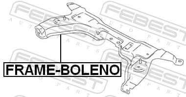 Axle Beam FRAME-BOLENO - image 2