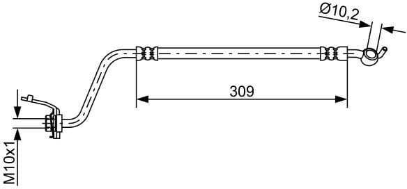 Brake Hose 1987481890 - image 5
