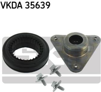 Strut mounting with bearing VKDA35639