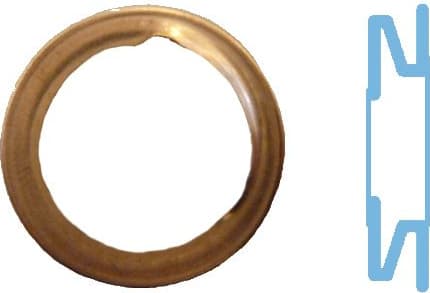 Seal Ring, oil drain plug 005593S - image 3
