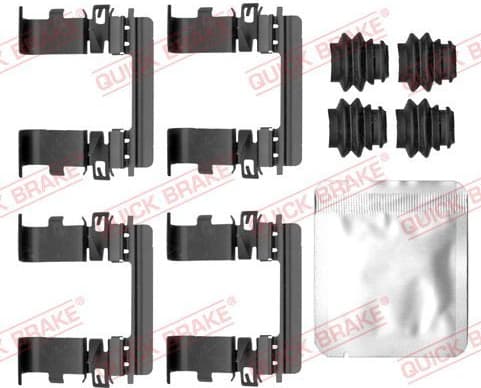 Accessory Kit, disc brake pad 109-0185