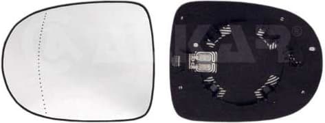 Mirror Glass, exterior mirror 6471176