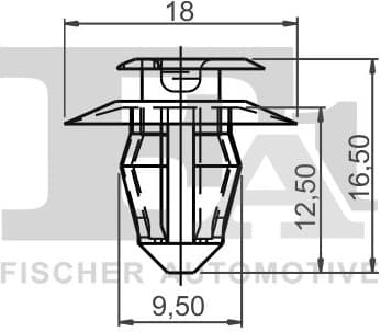 Clip, trim/protection strip 11-40001.10 - image 2
