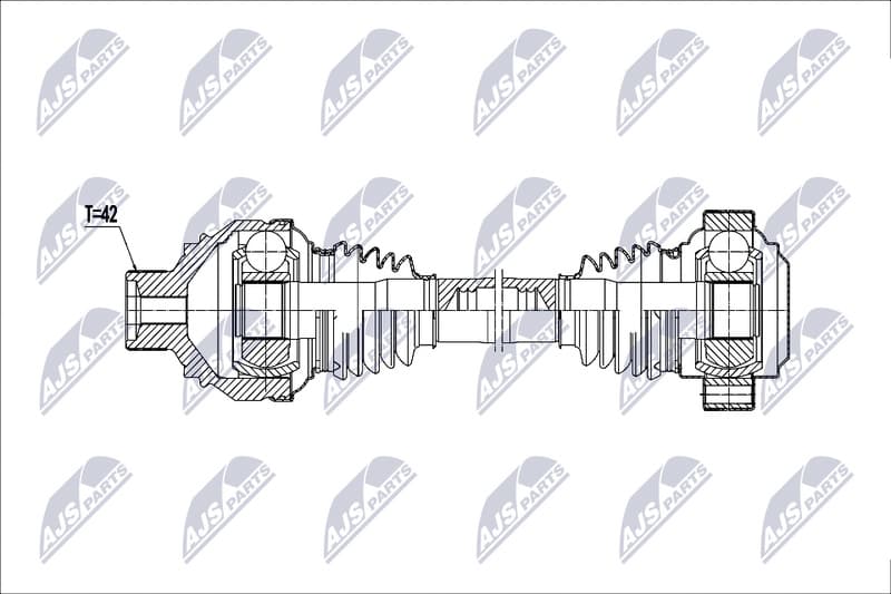 Drive Shaft NPW-AU-080