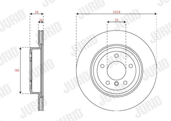 Brake Disc COAT+ 563516JC - image 2