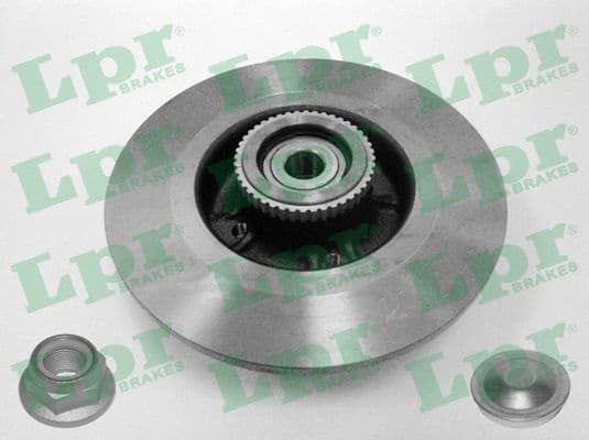 Brake disc with bearing R1009PCA