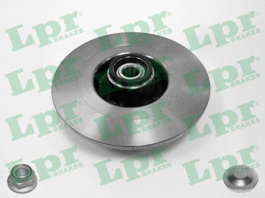 Brake disc with bearing R1030PCA