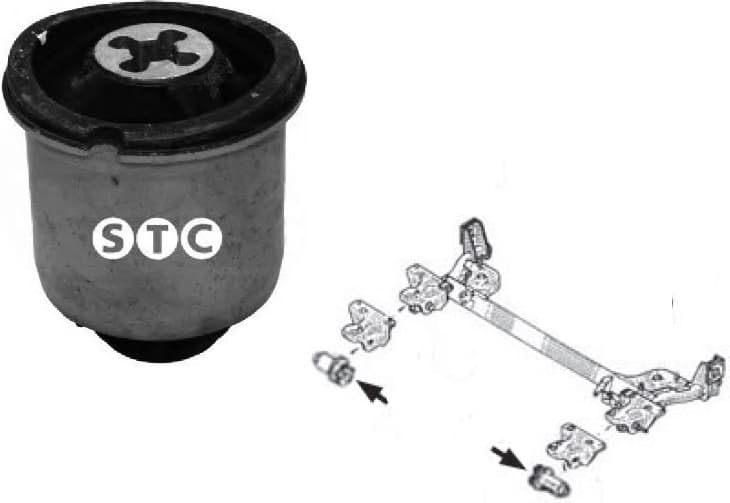 Silentblock rear axle T405625 - image 3