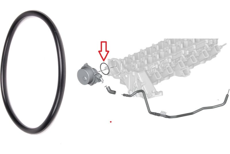 Gasket vacuum pump 11667794767