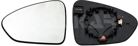 Mirror Glass, exterior mirror 6431497