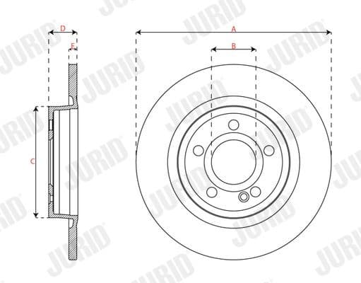 Brake Disc COAT+ 563674JC - image 3