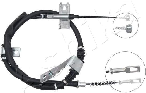 Cable Pull, parking brake 131-0S-S03R