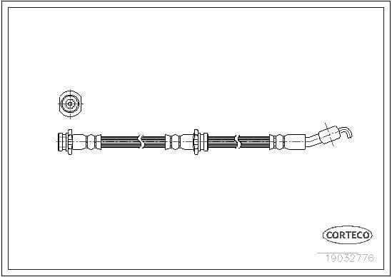Brake Hose 19032776 - image 2