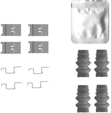 Accessory Kit, disc brake pad 82557100