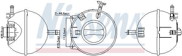 Expansion Tank, coolant ** FIRST FIT ** 996200 - image 7