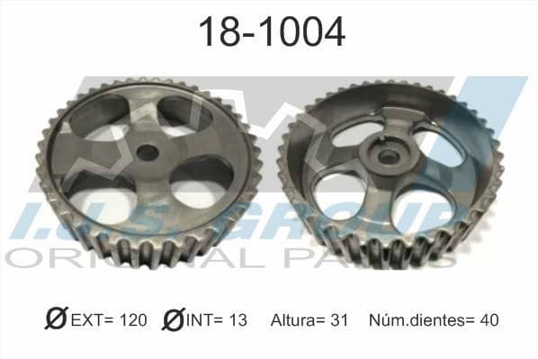 Gear/Sprocket, camshaft 18-1004 - image 2