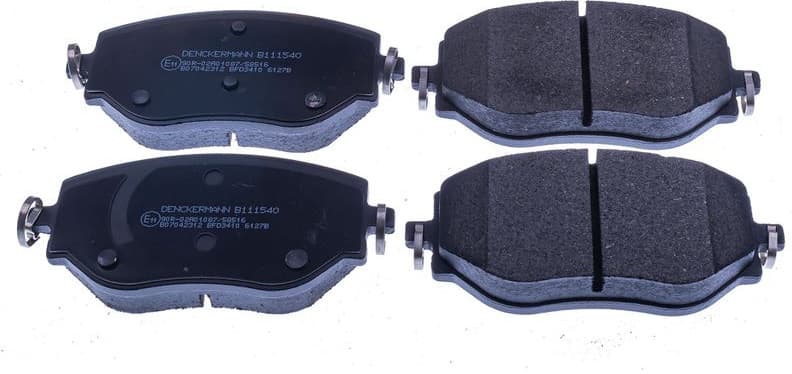 Brake Pad Set, disc brake B111540