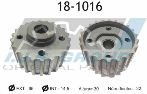 Sprocket, crankshaft Technology & Quality 18-1016 - image 2