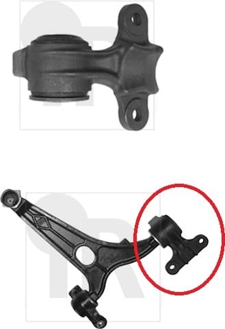 Silentblock front axle 87-08552