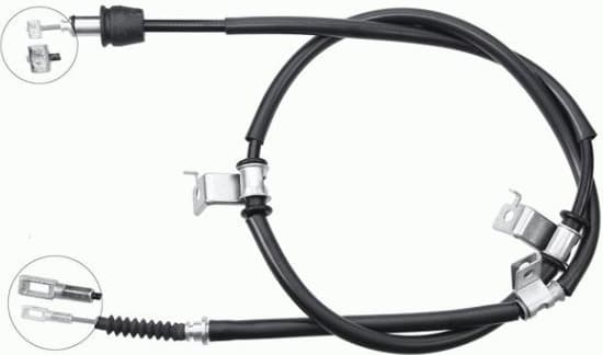 Cable handbrake 09.0245