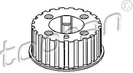 Gear toothed crankshaft 109327