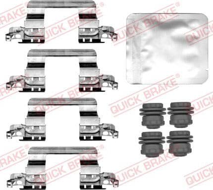 Accessory Kit, disc brake pad 109-0187