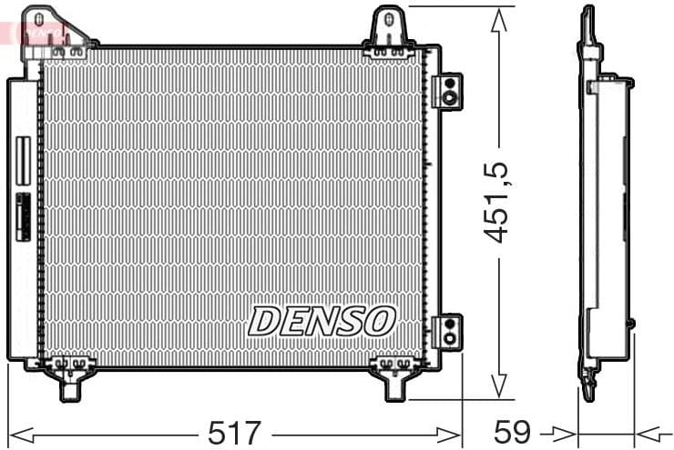 Condenser, air conditioning DCN21035