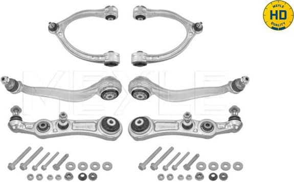 Control/Trailing Arm Kit, wheel suspension MEYLE-HD-KIT: Better solution for you! 016 050 0225/HD