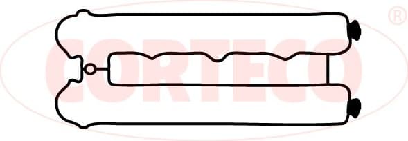 Gasket, cylinder head cover 440105P - image 2