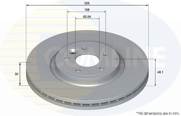 Brake Disc COATED ADC5211V
