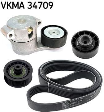 V-ribbed Belt Set VKMA 34709