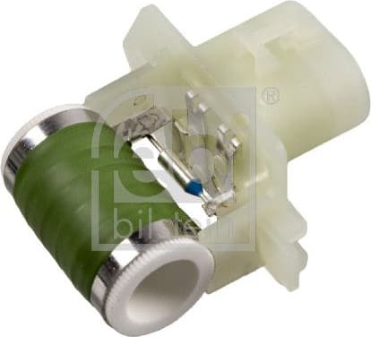 Series Resistor, electric motor (radiator fan) febi Plus 180672