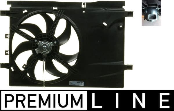 Fan, engine cooling BEHR *** PREMIUM LINE *** CFF 182 000P