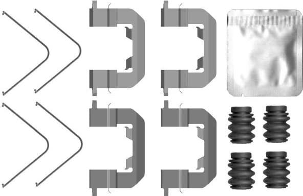 Accessory Kit, disc brake pad 82556600