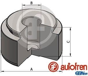 Piston, brake caliper D025865