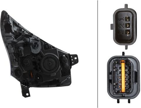 Headlight 1LE 011 410-431 - image 2