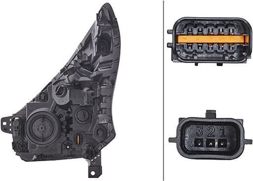 Headlight 1LE 011 410-441 - image 2