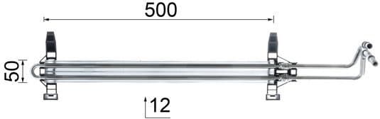 Oil Cooler, engine oil BEHR *** PREMIUM LINE *** CLC 81 000P - image 12