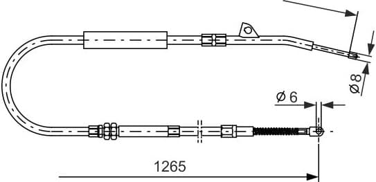 Cable Pull, parking brake 1987477533 - image 5