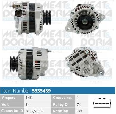 Alternator 5535439