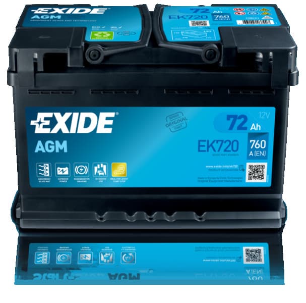 Starter Battery AGM EK720