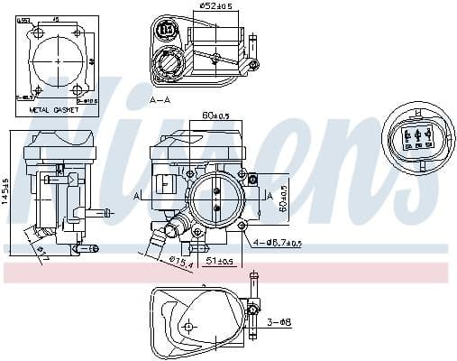 Throttle Body ** FIRST FIT ** 955002 - image 6
