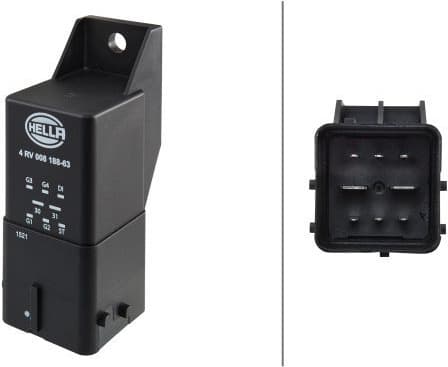 Relay, glow plug system 4RV 008 188-631