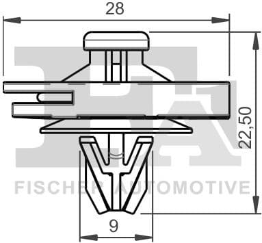Clip, trim/protection strip 11-40026.10 - image 2