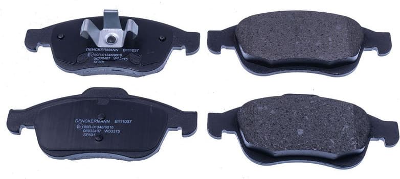 Brake Pad Set, disc brake B111037