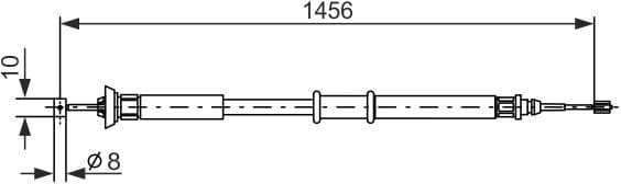 Cable Pull, parking brake 1987477561 - image 5