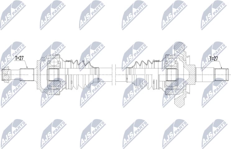 Drive Shaft NPW-ME-228 - image 2