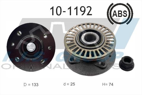 Wheel Bearing Kit Technology & Quality 10-1192 - image 3